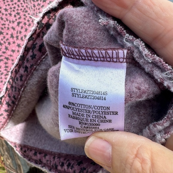 Z-Supply Cruise Stardust Star Sweatshirt Purple - Picture 11 of 11